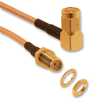 Coaxial Cable, Rg174/u, Plug-Jack, 1M; Connector To Connector Amphenol Rf - 30AK0042 - Newark, An Avnet Company