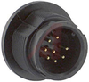 Connector; #20; Solder Cup; 8; Pin; Gold over Nickel 600 V - 70025498 - Allied Electronics, Inc.