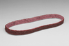 3M Scotch-Brite SC-BL Non-Woven Aluminum Oxide Sanding Belt - Medium Grade - 1/2 in Width x 12 in Length - 93208 - 048011-93208 - R. S. Hughes Company, Inc.