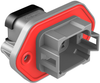 Rcpt Housing, 8Pos, Thermoplastic, Grey; Product Range Amphenol Sine/tuchel - 78Y0425 - Newark, An Avnet Company
