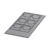 Labels, Stickers, Decals - Blank - 0822343-ND - DigiKey