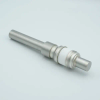 Power Feedthrough, 8000 Volts, 250 Amps, 1 Pin, 0.75″ Nickel Conductor, 1.12″ Dia Stainless Steel Weld Adapter - A0122-5-W - MPF Products, INC.