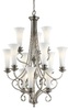 42156BPT Large Chandeliers-Glass Shade - 679741 - Capital Lighting, Inc.