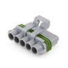 Aptiv 12084891 Metri-Pack 280 Series, 5-Way Gray Female Connector - 38069 - Waytek, Inc.