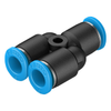 Fittings, Couplings, and Distributors - 2171-QSMY-6-100-ND - DigiKey