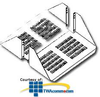 Southwest Data Products Double Sided Vented Rack Shelf - SWE2231 - TelephoneStuff.com