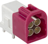 Rf Coaxial, Mini-Fakra R/a Plug, 50 Ohm; Connector Type Amphenol Rf - 25AJ0503 - Newark, An Avnet Company