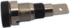 Banana Jack, 4Mm, 25A, Solder, Blue; Gender Multicomp - 80P3607 - Newark, An Avnet Company