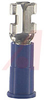 Female Disconnect; 16-14 AWG; Brass; Vinyl; Tin; 0.187 in.; Blue - 70113708 - Allied Electronics, Inc.