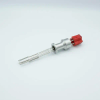 Thermocouple Feedthrough, Type C, 3 Pairs, Miniature Connectors, 1.18″ QF / KF Flange - A0782-4-QF - MPF Products, INC.