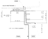Continues Hinges -- LH955 - Image