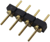 Board-Board Connector Header, 4 Position, 1Row; Pitch Spacing Samtec - 30C2590 - Newark, An Avnet Company
