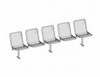 Seating System Allegro, 5-seater, Fixed With Base Plate - 5223699 - Erlau