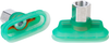 Bellows suction cup (oval) for high dynamic on curved, oily surfaced workpieces SPOB1f 60x25 SI-55 G1/4-IG -- 10.01.06.03737 - Image