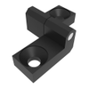 Lift-Off Hinge In-line Knuckle Style, Concealed Mount, Zinc Alloy, Powder Coat, Black - 96-DMLOH-10-4-2 - Southco