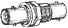 BNC 50ohm Bulkhead Adapter - J/J Gasketed -- 000-4525 - Image