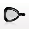 Bayonet Female Connector, Barbed, Black -- 64115