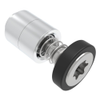 Captive Screw, 4-40 Thread, Flare-in, TORX®, Smooth Black Knob -- 52-16-11-4-000