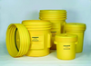 Eagle Yellow High Density Polyethylene 20 gal Spill Containment Drum - 20 3/4 in Height - 16 3/4 (Bottom) in, 20 3/8 (Top) in Overall Diameter - 048441-60300 -- 048441-60300 - Image