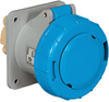 Socket Connector, 3P+E, 60A/250V, Blue; Current Rating Lapp Usa - 61AC3741 - Newark, An Avnet Company