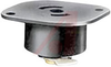 Receptacle, Flanged; 15 A; Black; ML-2R(NEMA); 2000 V (Min.); Brass; Bronze; 2 - 70116172 - Allied Electronics, Inc.
