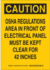 Brady B-401 Polystyrene Rectangle Yellow Electrical Safety Sign - 7 in Width x 10 in Height - 126979 - 754473-75262 - R. S. Hughes Company, Inc.