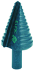 Multi Hole Step Bit, 22.2Mm To 34.9Mm, 79.4Mm; Drill Bit Size Metric Greenlee Tools - 90B8951 - Newark, An Avnet Company