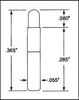 Battery Interconnect Probe; Connector Type Everett Charles Tech - 91F7161 - Newark, An Avnet Company