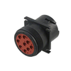Connectors, Interconnects - Circular Connectors - Circular Connector Housings -- 1366104-HD10-9-1939P
