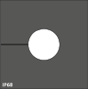 KT | Cable Grommets, Black- for Cable Diameters 1 - 35 mm / IP66 / IP68 - 41365 - icotek Corp