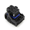 Molex 643193211 CMC Standard Receptacle, Right Wire Output, Black, 32 Circuit - 38972 - Waytek, Inc.