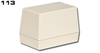 S-Series Two Piece Electronic Enclosure - 113 - Serpac Electronic Enclosures