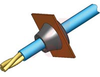 Grommet, liquid tight, black, for .49 inch hole, .12-.2 inch cable - 70208875 - Allied Electronics, Inc.