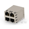 Modular/Ethernet Connector (RJ45) Jacks With Magnetics - 17-2496730-1-ND - DigiKey