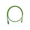 CAT 6 unshielded patch cord, LSZH Stranded, T568A and T568B compatible, Green, 3 Meter -- C654105003M - Image