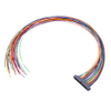 25+25 Pos. Male DIL 22 AWG Cable Assembly, 600mm, single-end, Jackscrews - M80-MC15068M1-0600L - Harwin Plc