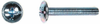 Machine Screws, M4 Metric - Phillips/Slot Combo -- BTCMM4X15Z - Image