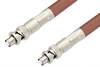 SHV Plug to SHV Plug Cable 48 Inch Length Using RG393 Coax - PE3338-48 - Pasternack