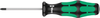 Pozidrive Screwdriver, Size 0, 141Mm; Overall Length Wera - 49AC1148 - Newark, An Avnet Company