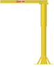 Base Mount Pillar Jib Crane -- J-904L Series