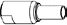 FME Straight Crimp Plug - 081-169 - Amphenol RF