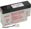 Battery; Lead-Acid; 0.8; 12 V; 96 mm L x 25 mm W x 61.5 mm H; 0.35 - 70111490 - Allied Electronics, Inc.