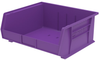 Akro-Mils Akrobin 75 lb Purple Industrial Grade Polymer Hanging / Stacking Storage Bin - 14 3/4 in Length - 16 1/2 in Width - 7 in Height - 1 Compartments - 30250 PURPLE - 30250 PURPLE - R. S. Hughes Company, Inc.