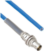 Plenum Cable Assembly TRB Non-Insulated Bulk Head 3-Lug Cable Jack with Bend Relief to Blunt MIL-STD-1553 .242