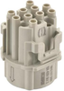 Heavy Duty Insert, Rcpt, 17Pos, 10A; Product Range Harting - 30AK8004 - Newark, An Avnet Company