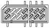 Headers & Wire Housings - 4-174639-4 - Powell Electronics, Inc.