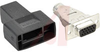 AMPLIMITE HDP-22 Connector Kit, Receptacle, 15 Pos., Full Metal Shield, Crimp - 70041358 - Allied Electronics, Inc.