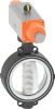 Valves - Plastic-Valves - butterfly-Valves - double-eccentric -- 199240482 - Image