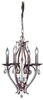 F1800/4PBR Mini Chandeliers-Candle - 799949 - Capital Lighting, Inc.