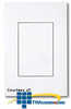 Leviton Blank Wallplate Insert - ACW14 - TelephoneStuff.com